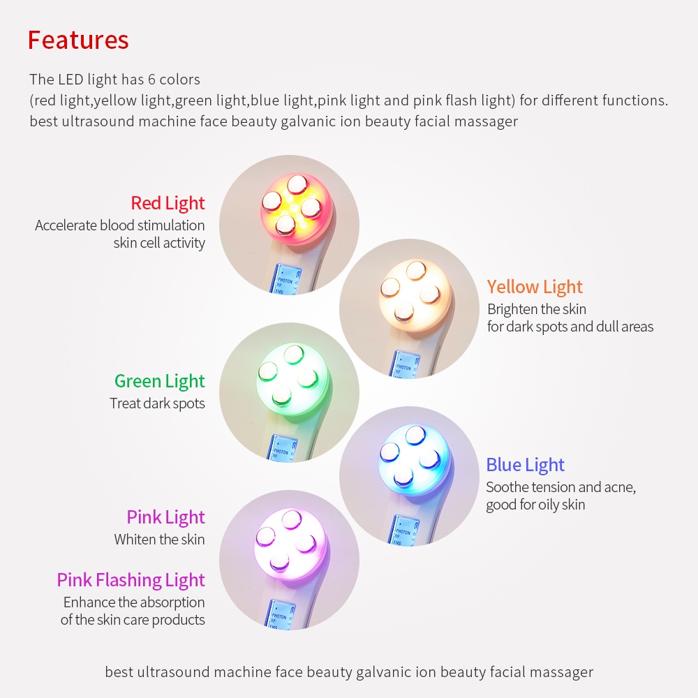 5 In 1 Home Facial Beauty Devi - огляд і ціна Galvanic Skin Sensor