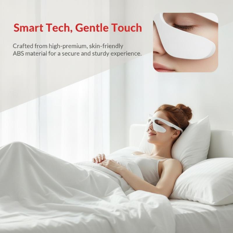 Portable Smart Eye Massager 3D - огляд і ціна Light Therapy Glasses