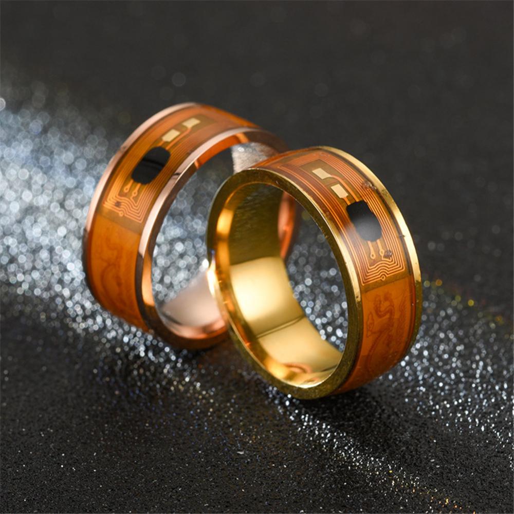 Mens Couple Rings NFC Stainles - огляд і ціна Smart Ring Nfc Pay
