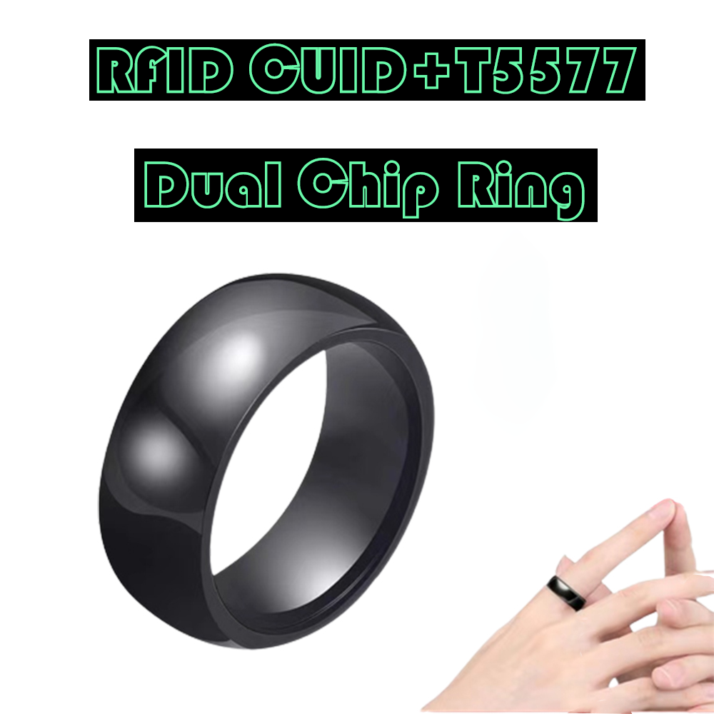 RFID Smart Dual Chip Clone Key - огляд і ціна Smart Ring Nfc Pay