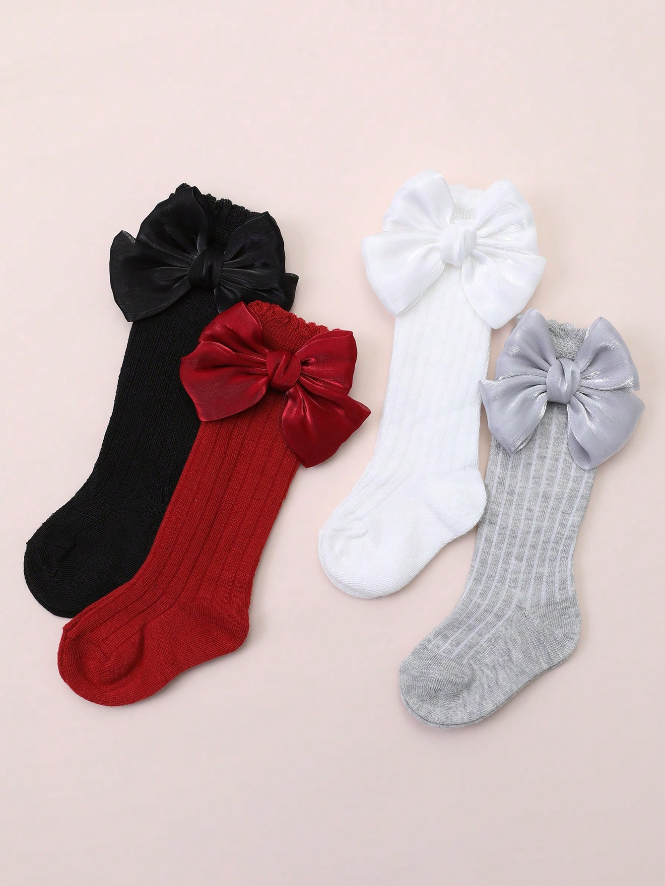 4 Pairs Baby Girls Socks with  - огляд і ціна Baby Sock Oximeter