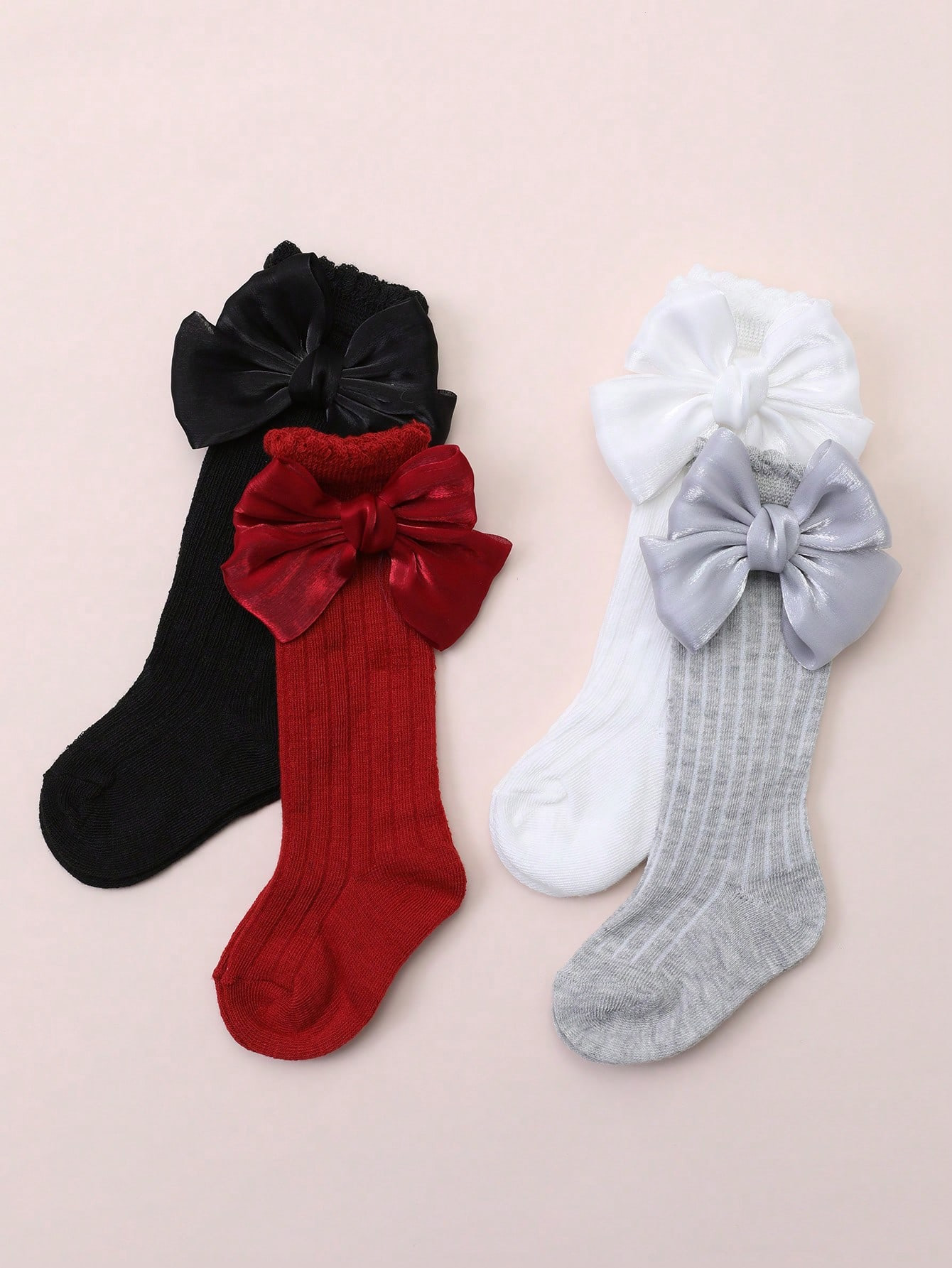 4 Pairs Baby Girls Socks with  - огляд і ціна Baby Sock Oximeter