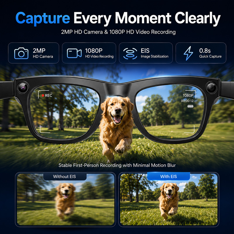 2026 200W Smart Glasses EIS 10 - огляд і ціна Smart Glasses Lens