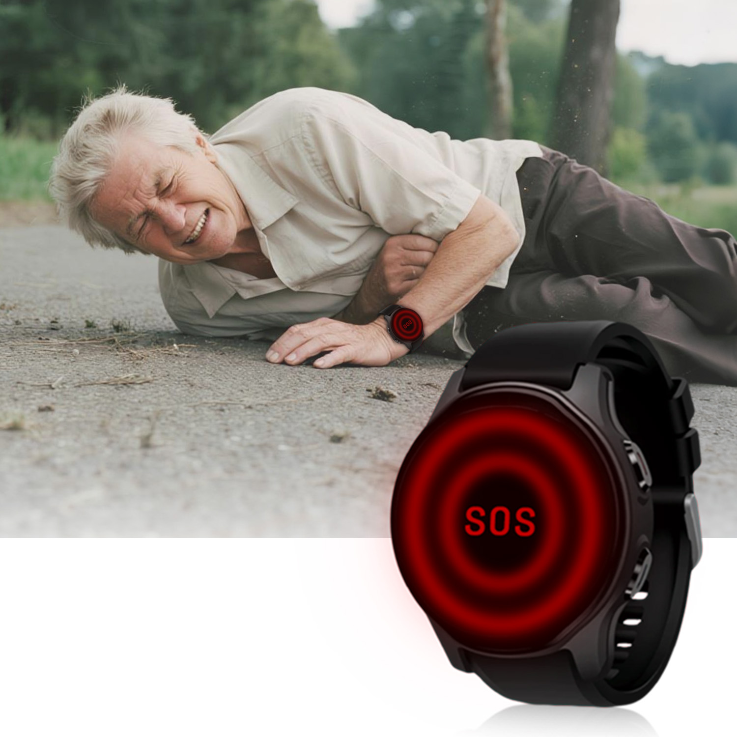 new 4G GPS Navigation Smart Wa - огляд і ціна Fall Detection Watch