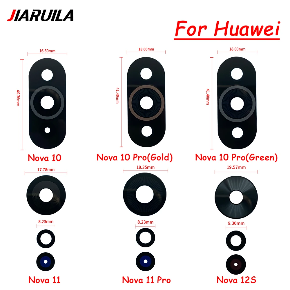 10 PCS Rear Back Camera Glass  - огляд і ціна Huawei Nova 12