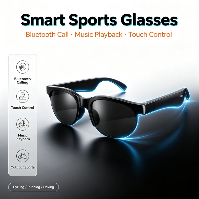 XG88 PRO Open‑Ear Smart Blueto - огляд і ціна Smart Glasses Lens