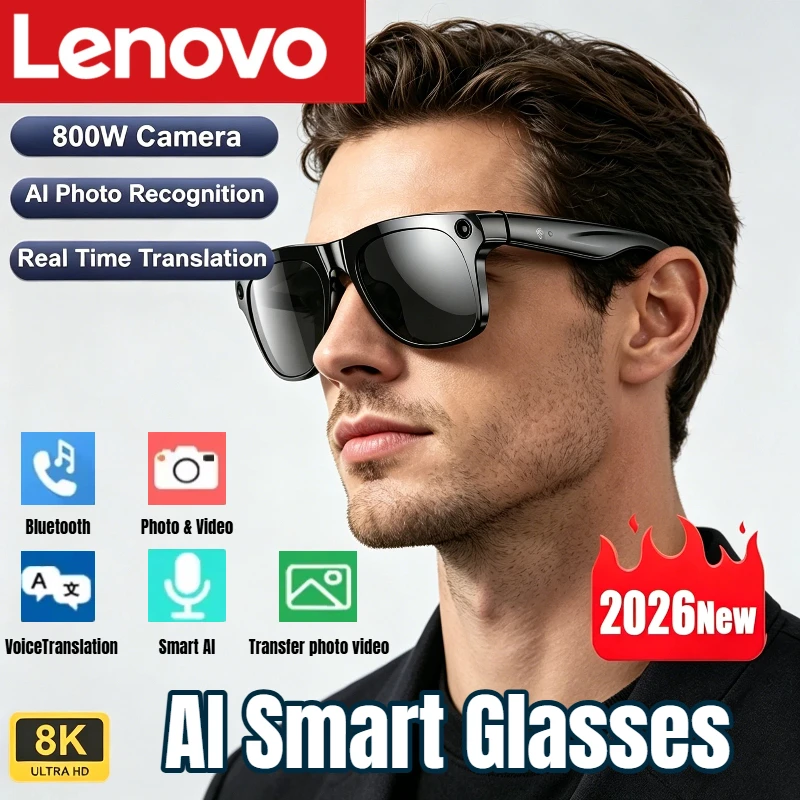 Lenovo AI Smart Glasses 8K HD  - огляд і ціна Smart Glasses Lens